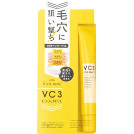 Pore Focus VC VC3 Essence, 0.7 oz (20 g), Dense Spot Gel Essence, Pore Care, Vitamin c, Cica Essence, Pore Deer, Skin Care, Vitamin C Derivative, Moisturizing