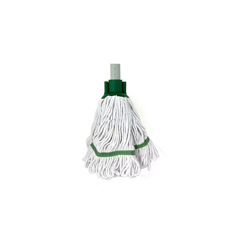 Bentley Industrial HR/BS.35/G Mini Blended Socket Cotton Mop with Cap