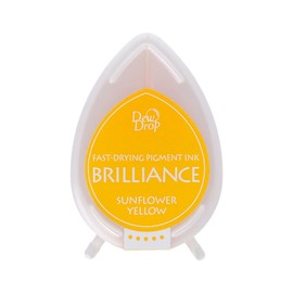 Tsukineko Brilliance Dew Drop Ink Pads - Sunflower Yellow