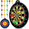 Double Side Magnetic Dart Board for Boys Girls Kids with