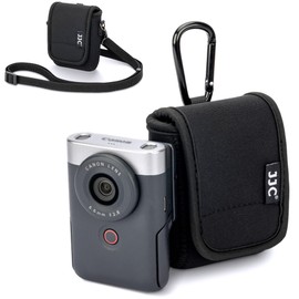 Maleta de neopreno suave para la Cámara v10 de Canon powershot, bolsa de correa para la maleta v10 de Canon con Correa y anillo de gancho, protector de almacenamiento de viaje para la Cámara antisísmica para la Cámara v10 de Canon PowerShot