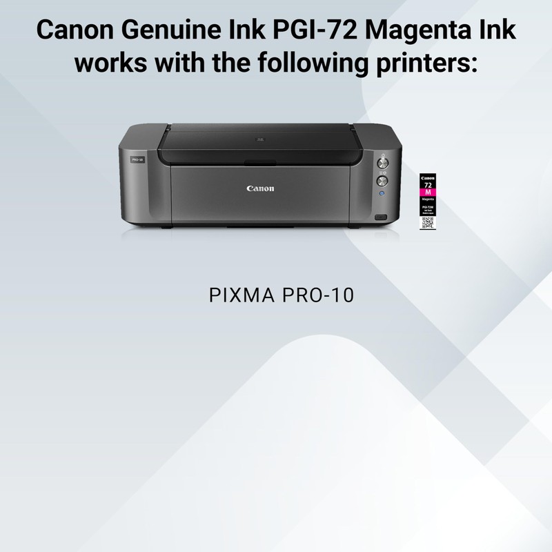 Canon PGI-72 Genuine Magenta Ink Tank, Compatible with PIXMA PRO-10