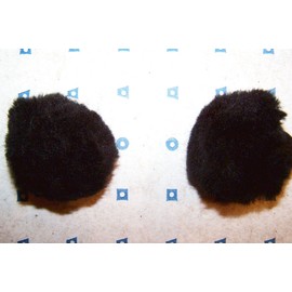 Focused Equine Ear Plugs One Pair 2 AQHA Legal Show Parade Mounted Shooting Horse Equine Ear Plugs Black