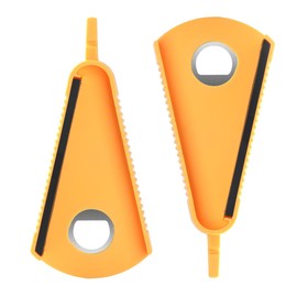 XMYCYuChen 2Pcs Reusable Open Jar Kitchen Tool Durable Non-Slip Jar Opener Sleek Efficient Ring Pull Can Opener for Jars and Bottles