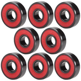 608RS Bearing 8mm x 22mm x 7mm High Speed ABEC-9 Ball Bearings 608 for Justice Skateboard (Pick of 8Pcs)