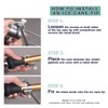 BRMDT Cane Ice Tip Attachment, Outdoor Non-Slip in Winter Durable