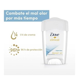 Dove clinical original clean deodorant cream 48 g