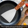 Iron Skillets Turner BBQ Grill,Stainless Steel Non-Stick BBQ Grill Flipper