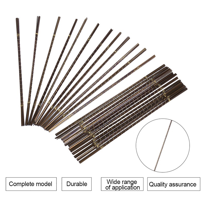 144pcs High Carbon Steel Jewelry Saw Cutting Blades High Toughness