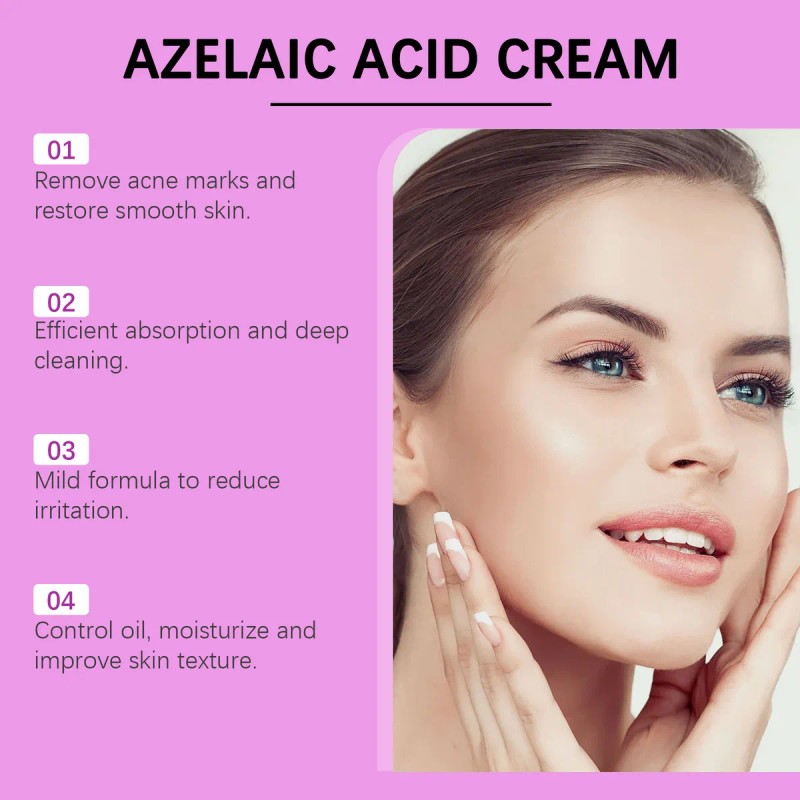 Ouyea Crema Para El Acné Que Contiene Ácido Azelaico