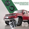Front Rear Upper & Lower Coil Spring Isolators Kit Fits