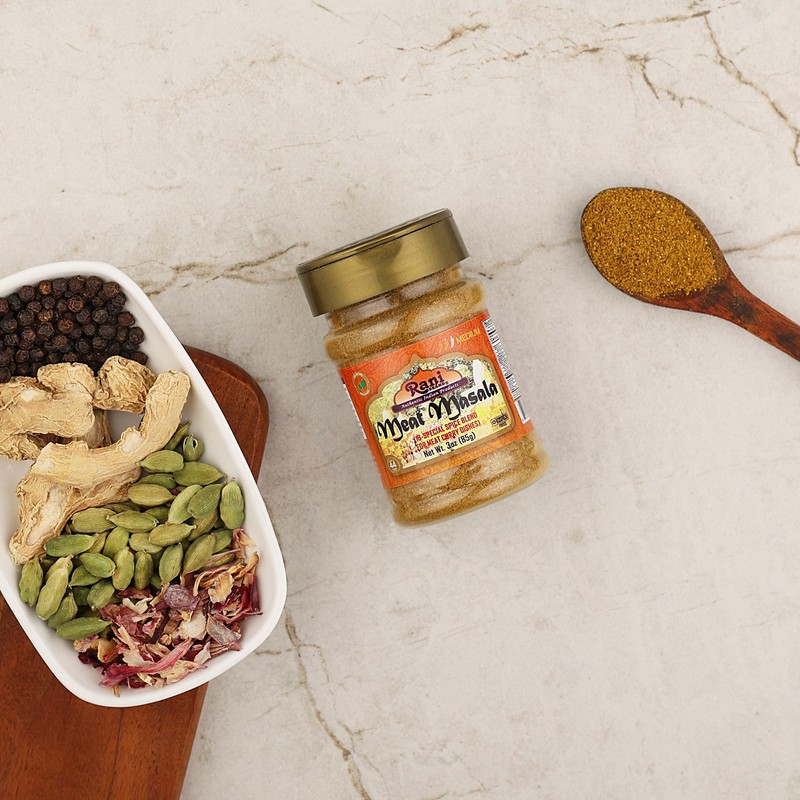 Rani Meat Curry Masala 21-Spice Blend 3oz (85g) PET Jar