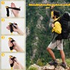 Pack of 2 Telescopic Hiking Poles, Trekking Poles, Foldable, Walking