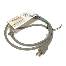 OEM LG Washing Machine Power Cord Cable Originally For LG WM2233HW, WM2233HW/00, WM2044CW, WM5000HWA, WM2688HWMA