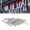 100Pcs CAT6 RJ45 Metal Shielded Connector Safe Reliable Net Shielded