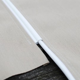 3 Metres Awning Rail Piping 8mm, Double Flap Ka-dor Awning Tent Piping Insert with Solid PVC Core for Rv/Camping/Tent