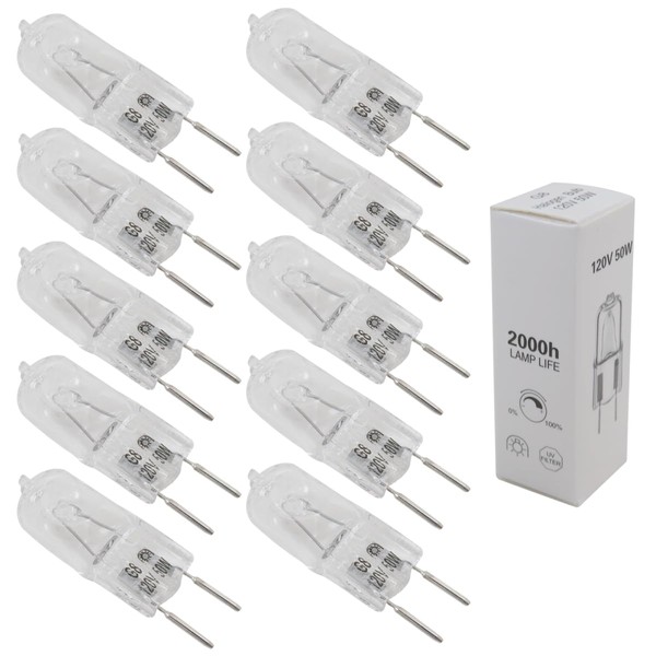 Xspeedonline Upgraded 10 Pack Replacement for G8 Light Bulb, Compatible