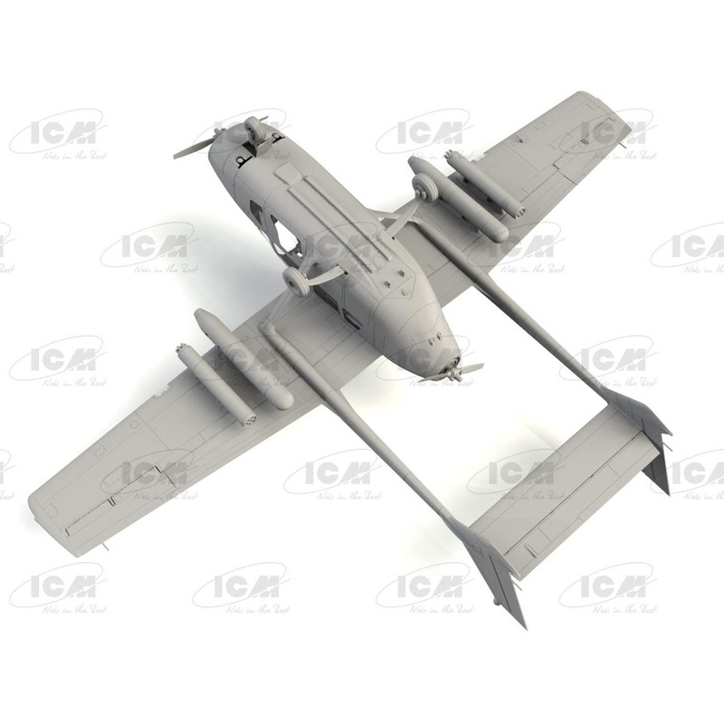 ICM ICM48291 Plastic Model kit, Black