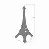 Allgala 6" Eiffel Tower Statue Decor Alloy Metal, Black