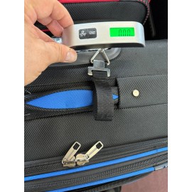2-Pack Electronic Luggage Scale 110lb 50kg Portable Digital Hanging Weight