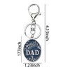 Dad Keychain Gifts from Daughter Son Father Day Gifts for