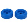 3pcs Trailer Bow Stop Roller Blue PVC Keel Roller Wear