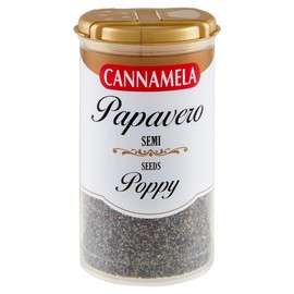 Cannamela, La Dispensa, Semi di Papavero, Confezione da 80 g, Croccanti e Gustosi, Ideali per la Preparazione di Biscotti e Torte, Piatti Orientali e per Riso e Verdure
