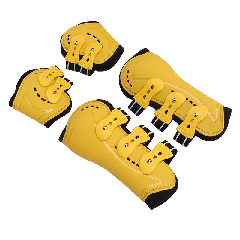 Horse Tendon Boots Fetlock Boots Open Front Breathable Adjustable Protective
