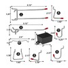 WEN Workbench Pegboard Accessory Kit, 114-Piece (WB114A)
