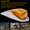 DUNTUO 34LED Amber Cab Marker Light 5pcs Top Roof Running