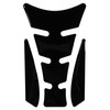 BIKE-label Tank Pad Motorcycle Sticker Black Compatible with Suzuki 502014VA