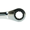 Laser Tools 6801 Reversible Ratchet Wrench 4 in 1, Silver