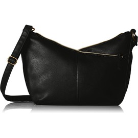 Legato Largo LU-H0906Z Shoulder Bag, 3 Openings, Multiple Storage, Black