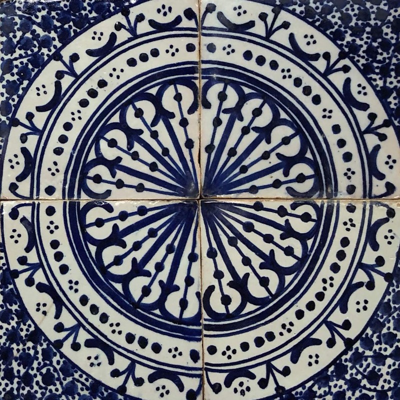 Casa Moro Hanefi Oriental Ceramic Tile 10 x 10 cm