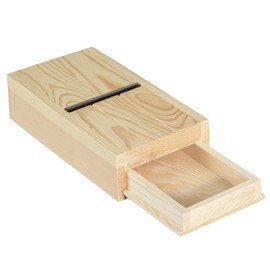 Soap Planer Cutter Wooden Soap Beveler Planer Trimming Shaving Drawer Box for Handmade DIY Craft Soaps Making (WOOD)