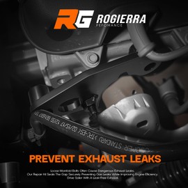 Driver Front/Passenger Rear Exhaust Manifold Bolt Repair Kit for 1999-2024 GM Trucks/SUVs - Compatible with 4.8L 5.3L 6.0L 6.2L V8 Engines (Silverado Sierra Tahoe Suburban Yukon Escalade