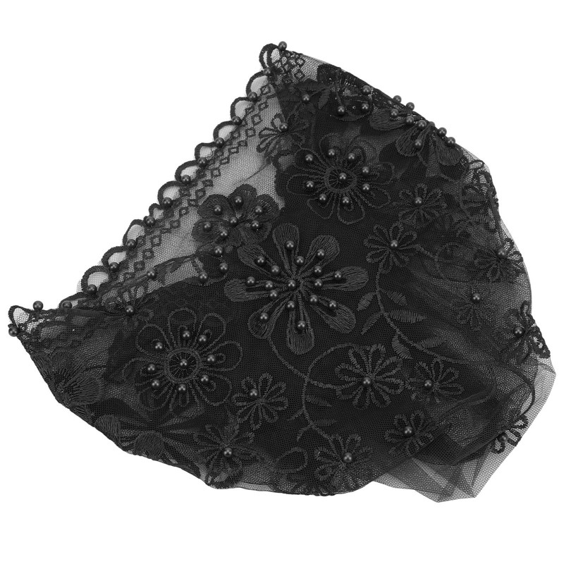 Turban Fashionable Beautiful Unique Retractable Muslim Embroidered Beading Female Hat