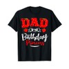 Dad Of The Birthday Princess Strawberry Theme Bday Party T-Shirt