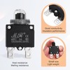 sourcing map 3 Pcs 7Amp Push Button Circuit Breaker,125/250V AC
