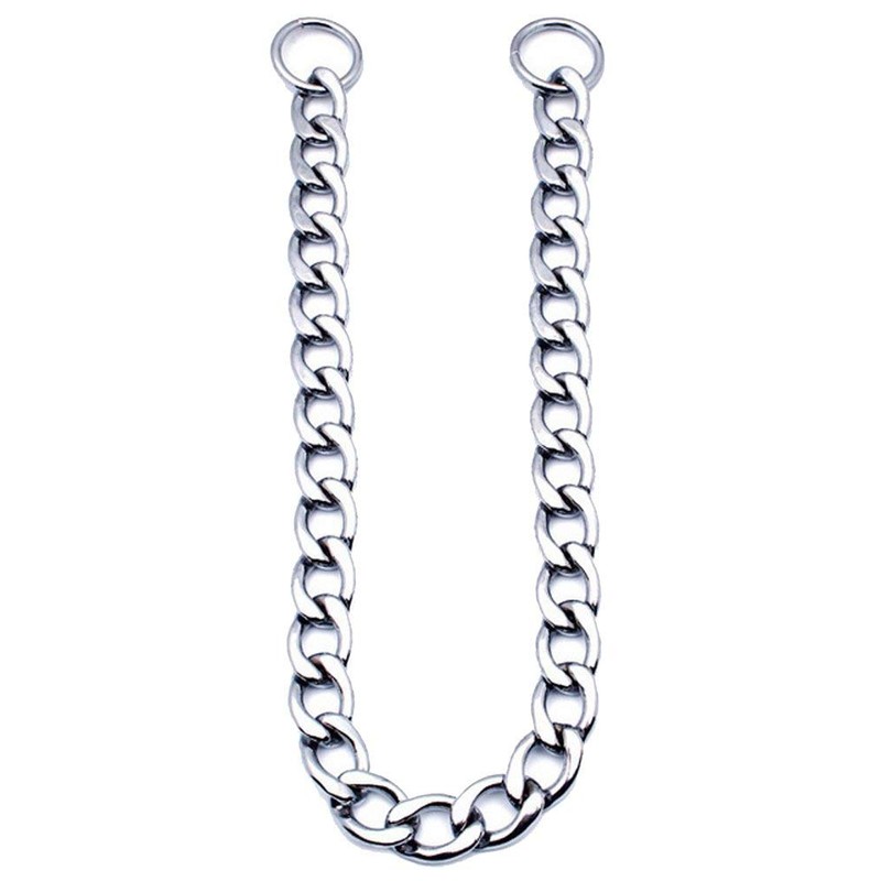 SGODA Chain Dog Training Choke Collar, 16 in, 2.0 mm