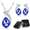 MTQ Collar y Aretes para Mujer