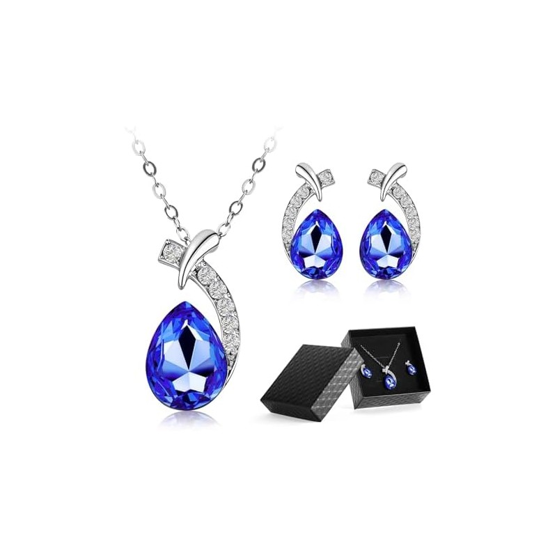 MTQ Collar y Aretes para Mujer