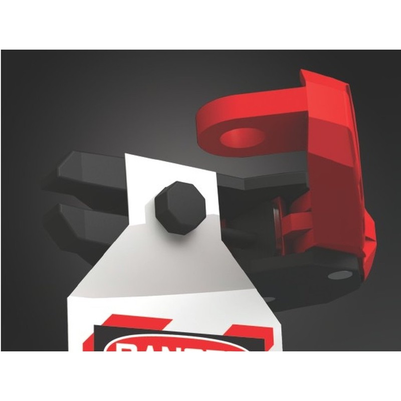 Accuform Signs KDD160 STOPOUT 120/240 Circuit Breaker Lockout (Single Pole)