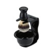 Anself Shaving Brush Shaving Stand with Bowl 3 in 1