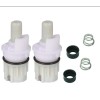 Delta 2x RP1740 & RP4993 Stem, Seat & Spring Replacement