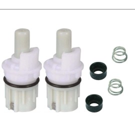 Delta 2x RP1740 & RP4993 Stem, Seat & Spring Replacement For Delta Faucet Dual Handle