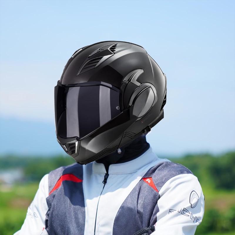 MXJ Gear Valiant II Visor Face Shield Replacement For Valiant