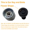 Cheriezing 36136792851 Anti-Theft Wheel Stud Bolt Locks 14 x 1.25MM