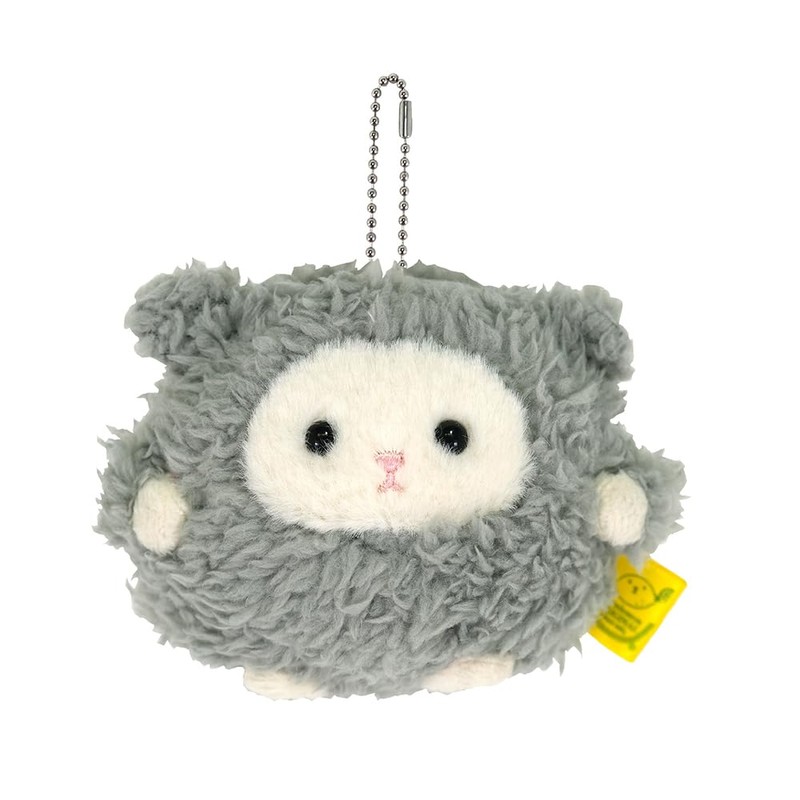 Sanlemon P-9682 Pokko and Apples Keychain Sheep GY 3.9 x