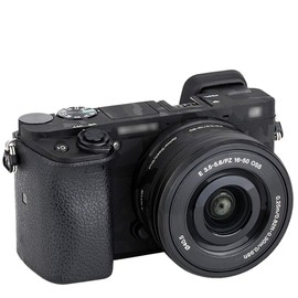 Sony a6300 A6400 + 16-50mm Lens Kits DSLR Camera Sticker Scratch Resistant Camo Black